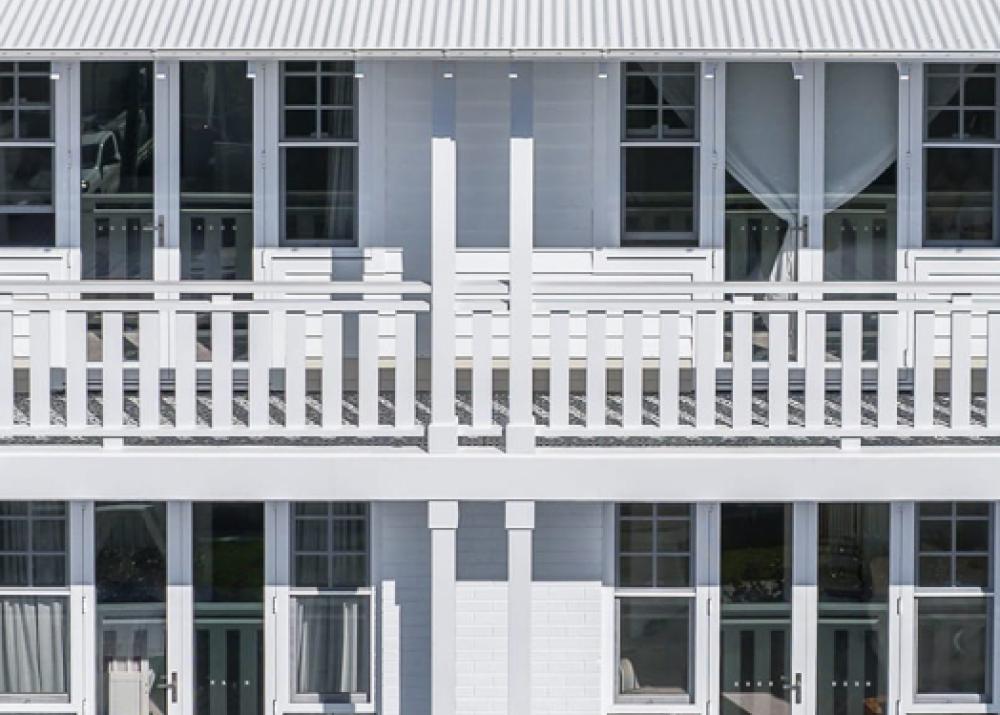 Maroubra Hamptons Home with custom orb roofing