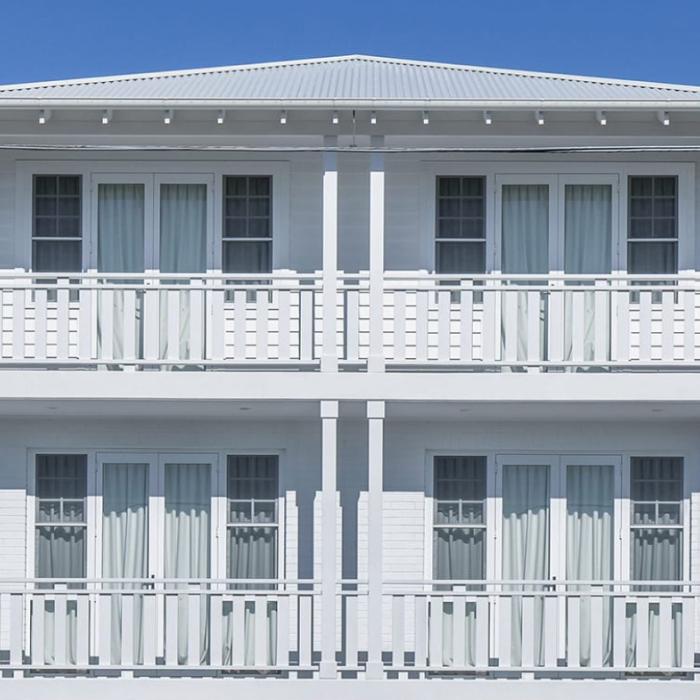 Maroubra Hamptons Home with custom orb roofing