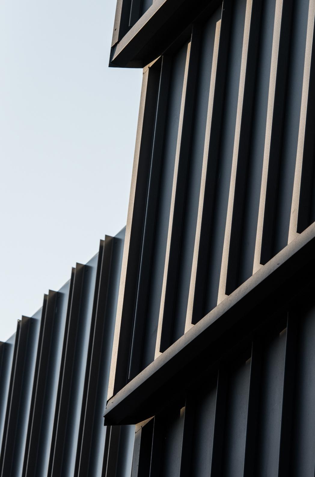 School with ENSEAM steel walling manufactured from COLORBOND steel in colour Monument